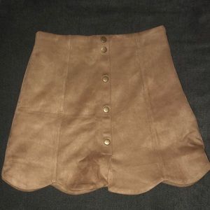 Light brown skirt! Size small